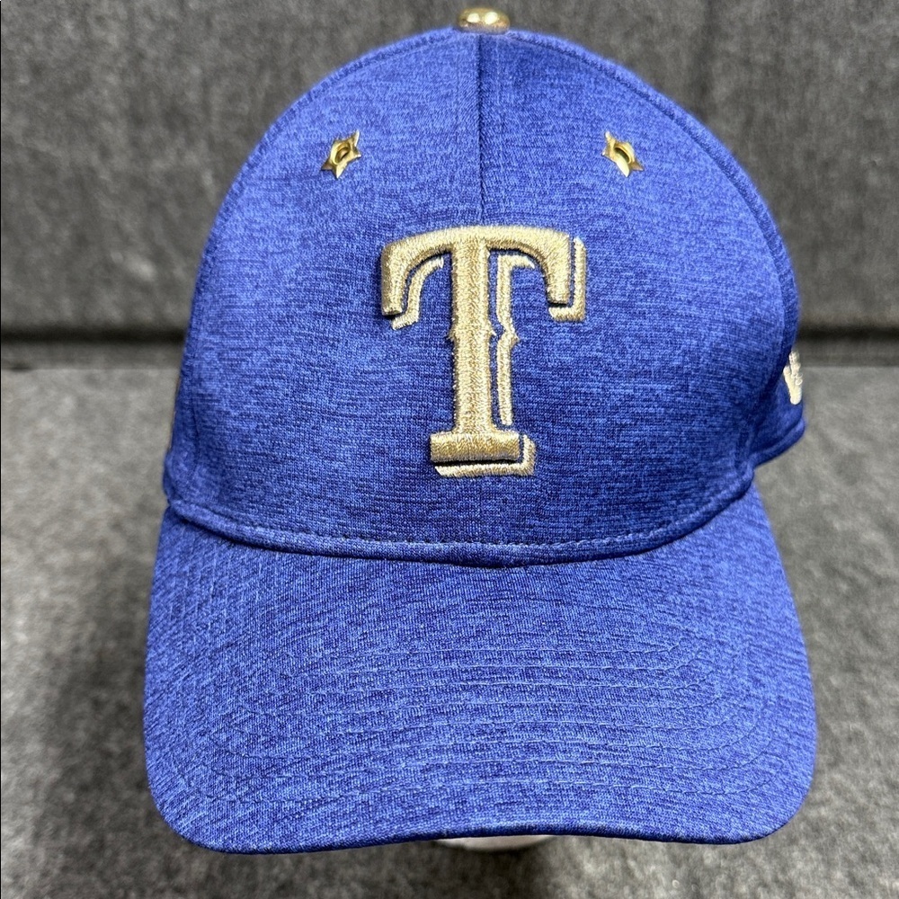 2017 ASG Texas Rangers New Era Blue and Gold Cap